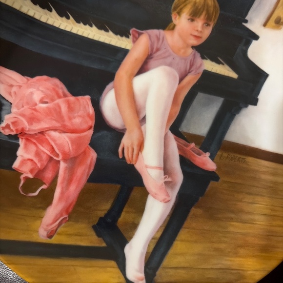 1986 Knowles “Hopes and Dreams” Collector Plate by Louann Roberts - Picture 4 of 4